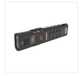 Coast 015286313966 Slayer Ultra 2000 Lumens Battery Powered Rechargeable Flashlight