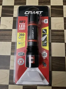 19255 Coast New Hp7 410 Lumens Bright 751 Foot Range Ipx4 Flood View