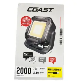 31527 Coast 2000 Limens Rechargeable Usb-c Voice Control - Brand New Sealed