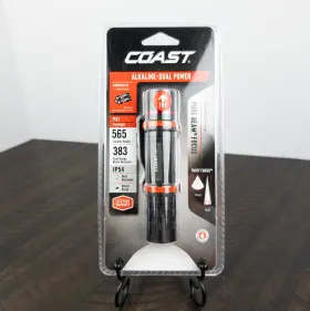 Coast Cutlery Company 445001218239 Px1 Led Flashlight 565 Lumens Pure Beam Twist Focus
