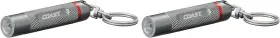 Coast Tt7839cp G5 18 Lumen Key Chain Led Flashlight Batteries Included Silver Pack Of