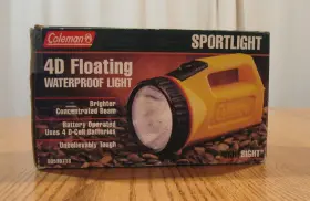 Coleman 5353a718 Sportlight 4d - Floating Waterproof Light 5353d718