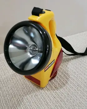 Coleman 662230072402 Powermate Rechargeable 1 Million Cp Spotlight Compass Flashers Clock
