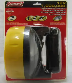 Coleman Plm8120 12v Corded 1 000 Candle Power Halogen Spotlight Model Pml8120