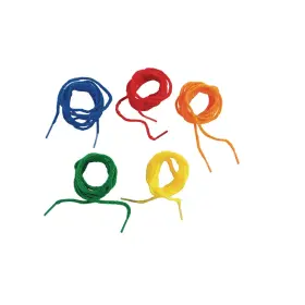 Colorations 191487109611 Yarntip Tipped Lacing Yarn For Kids 100 Pieces Assorted Colors