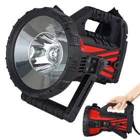Conbby Co-hh716 Rechargeable Spotlights Handheld 10000lm Cool Giant Remote Spotlight For Hun