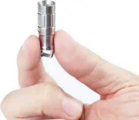 Creative Technology Co .ltd 711181391398 E1 The Worlds Smallest Flashlight Micro Tiny Mini Keychain Light Long-lasting S
