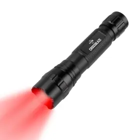 Crossblaze 723803059685 New Best Red Light Flashlight Long-lasting Power Zoomable Focus For Hunting
