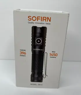 Csteboke 445040699686 Sofirn Sr12 Rechargeable Led Flashlight - Powerful Waterproof Edc Light