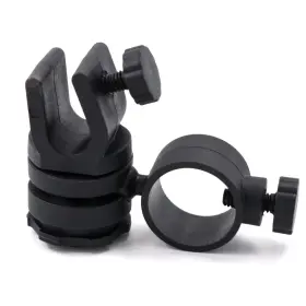 Cuyacili Holder004 Hard Hat Flashlight Holder Helmet Light Mount Work Clamp 360