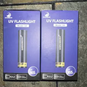 Darkbeam 313089598550 Uv Flashlight 365nm Usb Rechargeable Portable Blacklight Led - 2pk