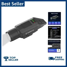 Darkfang 9085d Low Profile 1500 Lumen Shotgun/rifle Light With Momentary/strobe Functi