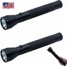 Darlur 445026150132 Heavy Duty 3 D Cell Battery Led Big Flashlights High Lumens For Home Emergency