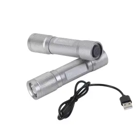 Defiant 313086052024 500 Lumens Led Rechargeable Aluminum Flashlight 2-pack