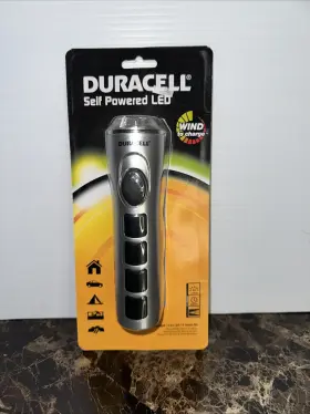 60-063 Duracell Smart Power Self Powered 3 Led Xl Flashlight 60-063 Duracell Smart Power Self Powered 3 Led Xl Flashlight