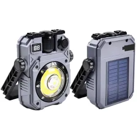Dxsawa Dx018 Solar Cob Work Light Rechargeable Magnetic Lights 1500lm Ip65 Waterproo
