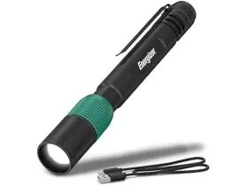X-400 Energizer 039800148674 Pen Light Flashlight Black Rechargeable