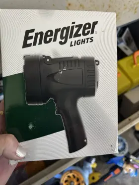 Pro600 Energizer Led Rechargeable Spotlight Cable Inc Wtrprf 4-9 Hr Battery Life Pro600 Energizer Led Rechargeable Spotlight Cable Inc Wtrprf 4-9 Hr Battery Life