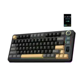 Epomaker Ea75-max X Aula Ea75 Max Wireless Gaming Keyboard With Screen And Knob 5000mah