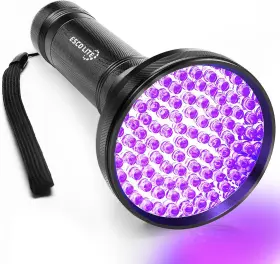 Esco Lite Esco-0120 Black Light Uv Flashlight 100 Led For Pet Urine Detection