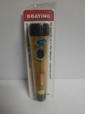 11878-7 Essentials Boating Water Proof No Batteries Needed Nib Flashlight 11878-7 Essentials Boating Water Proof No Batteries Needed Nib Flashlight