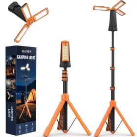 Essentials Cy300o Akofun 15000 Mah Rechargeable Camping Light With Stand Cordless Work