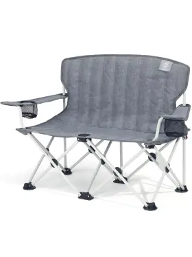 Ever Advanced 198715680348 Kids Double Camping Chair With Cupholders Safety Lock Padded K