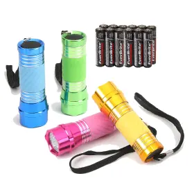 E000015 Everbrite 4-pack Mini Led Aluminum Flashlight Party Favors Colors Assorted For Hurrican E000015 Everbrite 4-pack Mini Led Aluminum Flashlight Party Favors Colors Assorted For Hurrican