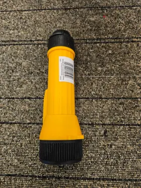 Eveready 1251l Qty 3 Industrial Economy 2d 7.8 Inch Led Flashlight Yellow Inl252
