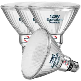 Explux Commercial Lighting Ll14w/par38/850/0401 Commercial-grade Led Par38 120w Equivalent 1500 Lumens 40000 Hours