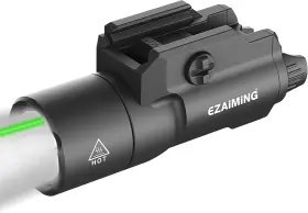 Ezaiming 313057270259 1750 Lumen Tactical Flashlight Laser Combo For Full Size Pistol/handgun Momenta