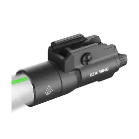 Ezaiming Ez9135-bl D-g 1750 Lumen Tactical Flashlight Laser Combo For Full Size Pistol/han... Fast Ship