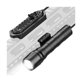 Ezshoot A00zm376 1800 Lumens Picatinny Rifle Light With Remote Pressure Swit... Fast Ship