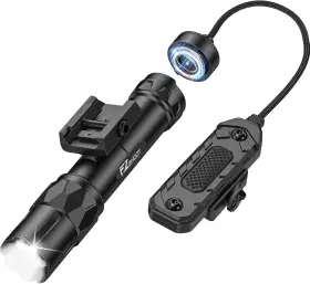 Ezshoot Ez0001139-sl 2500 Lumens Tactical Rifle Flashlight With Magnetic Remote Switch Compat