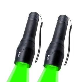 Fadomall Fadomall-pn-fmg01g02g03 Green Light Flashlight Single Mode Adjustable Focus Led Torch For Ni