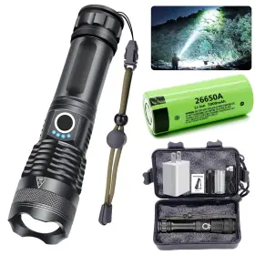 Fathers Day Gifts 705353460746 120000 Lumens Powerful Flashlight Rechargeable Super Bright Camping Led Flashli