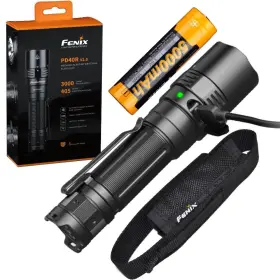 Fenix Edb-fen-pd40rv2 Pd40r V2 3000 Lumen High Powered Led Tactical Flashlight With Battery/holster