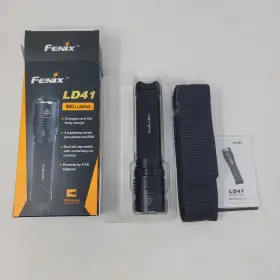 Ld41 Fenix 960 Lumen Led Flashlight With Holster - 4 Brightness Levels Strobe Sos