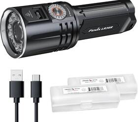 éclairage Professionnel Puissant Lampe Torche Fenix LR36R - 10 000 Lumens, Portée 1260 M - Laser LED Ultra-puissante - Pour Outdoor, Sécurité, Randonnée Torche Laser Haute Puissance