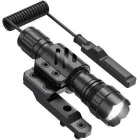 Feyachi 4014 Tactical Flashlight Led Light 1200 Lumen With Picatinny/m Lock Rail M