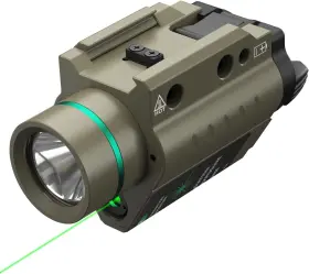 Feyachi Lf58ss Lf-58 Green Laser Flashlight Light Combo 500 Lumen Led Tan