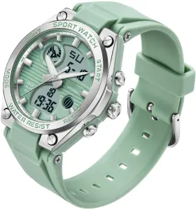 Findtime Ftshlsad6067green Pink Watches For Women Digital 5bar Waterproof Sports Led Backlight