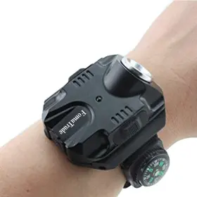 Fomatrade 726084629028 Super Bright Wrist Led Light R2 Rechargeable Waterproof Flashlight