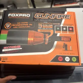 Foxpro 831621007815 Gunfire Night Hunting Predator Light 3 Colors In 1 Green White And Inch