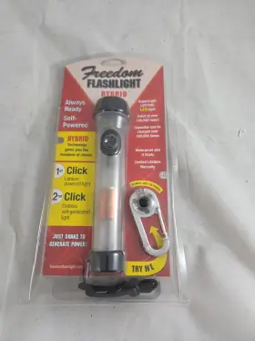 Freedom Flashlight 850087001991 Solar Lite Led - Rated At Over 100 000 Hours