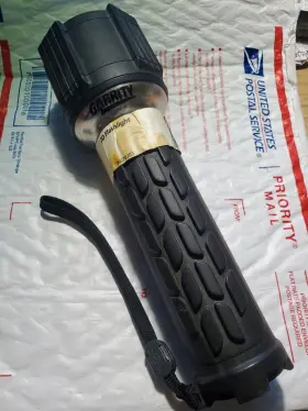 Garrity 99278203 Inch New Ftvintageft Flashlight Rubber Impact Resistant Rugged Outdoors Light