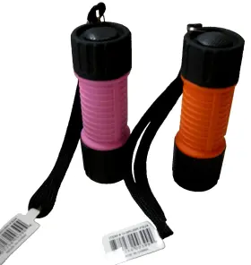 Glowmax G-grubr-fb24 Flashlights By Glowwax 3w Cob Rubber Grip 100 Lumens 2 Pieces Brand New