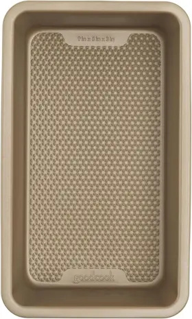 Goodcook 05578 Bestbake Nonstick Textured Carbon Steel Loaf Pan 9 X 5-inch Bronze