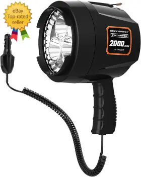 Group 313102658629 Spotlight 12 Volt Led Up To 2000 Lumen Boat Handheld Corded