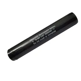 Gsuiveer Nimh75175 1 Pack 75175 75375 3.6v 3000mah Ni-mh Flashlight Black